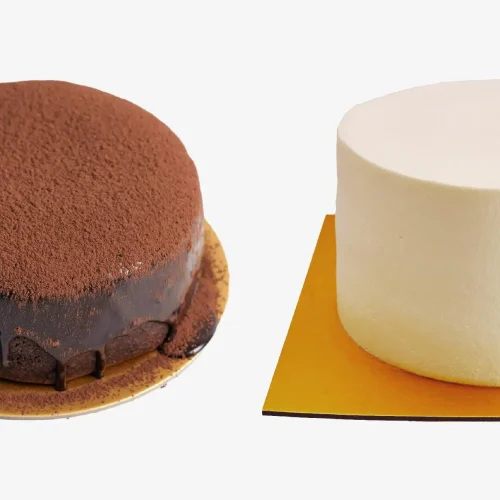 6" Chocolate Cake + Durian Cake