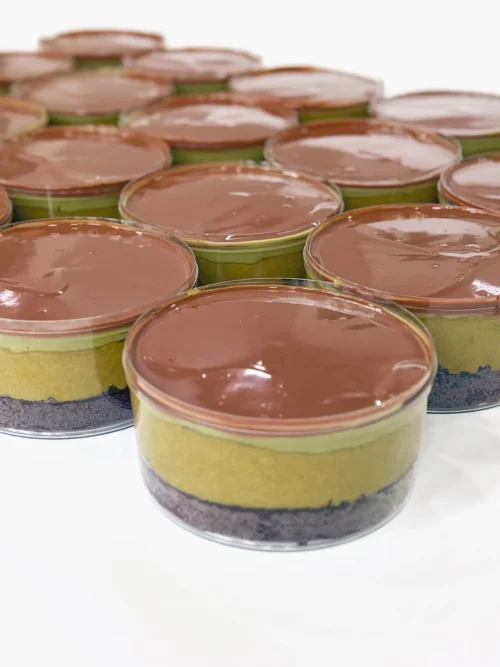 Pistachio Kunafa Cake